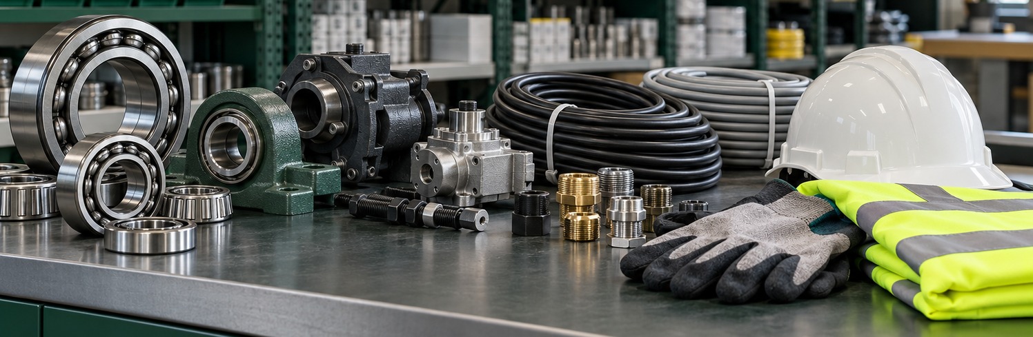 Industrial mechanical spares and protective equipment
